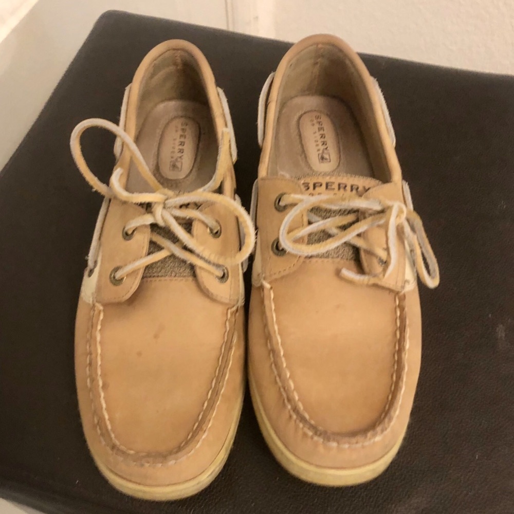 Sperry Top-sider tan boat shoe